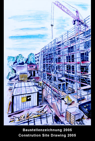 Construction Site Drawing 2005